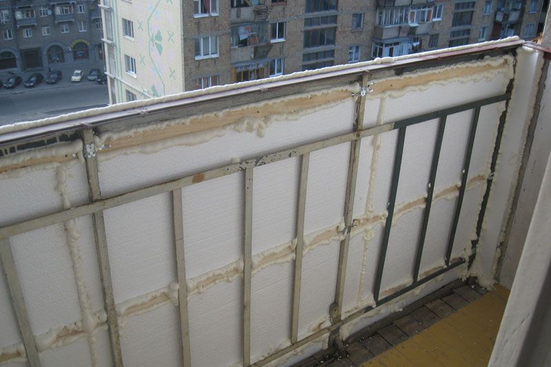 Утеплення балкона або лоджії